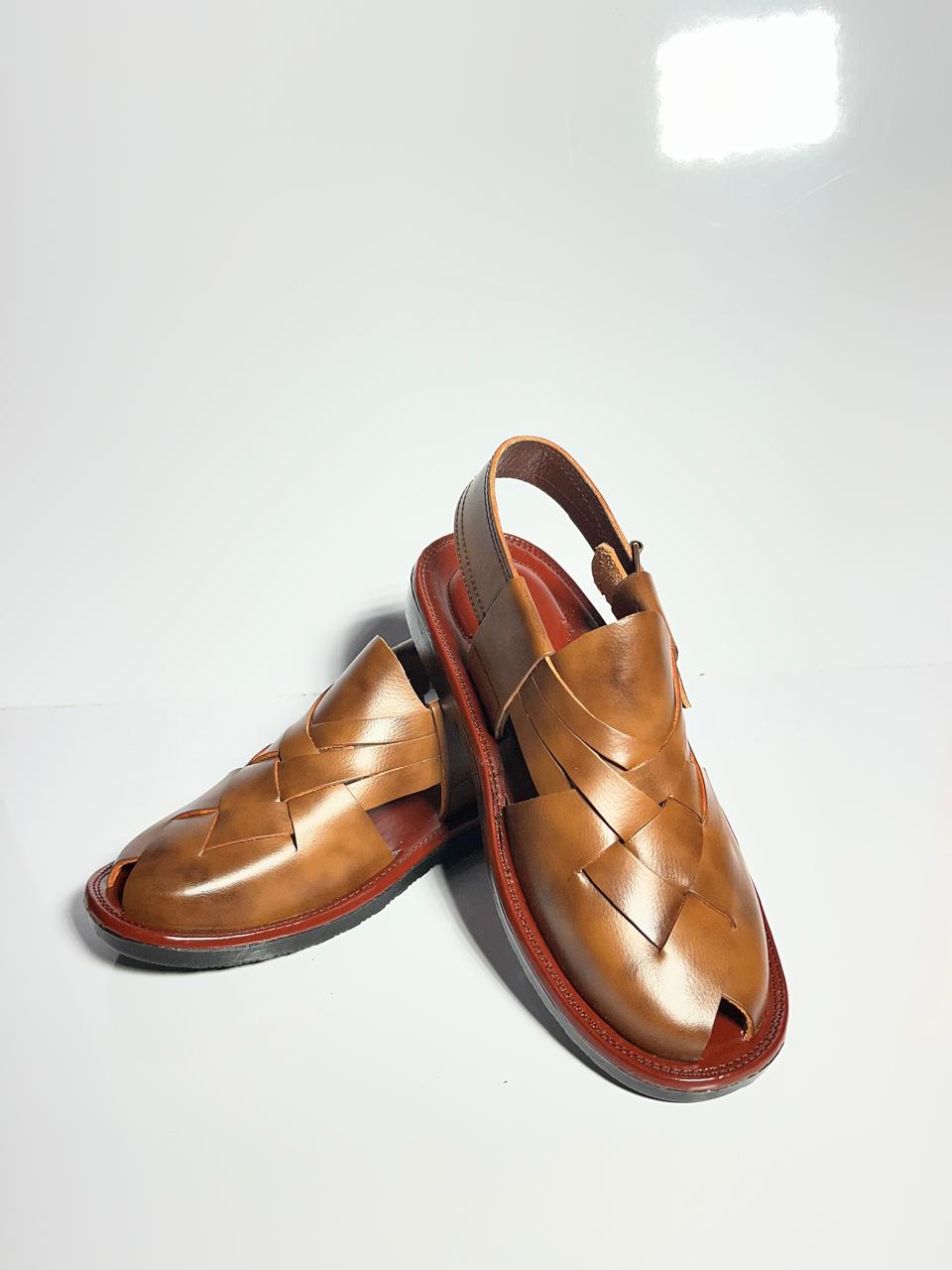 Fancy Peshawari Cross Design