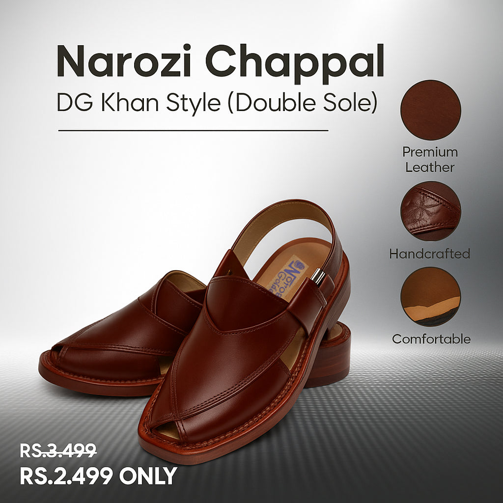 Narozi Chappal Dg Khan Style (Double Sole)
